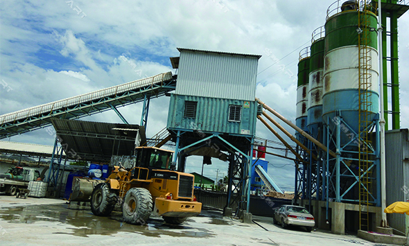 HZS180 Concrete Batching Plant