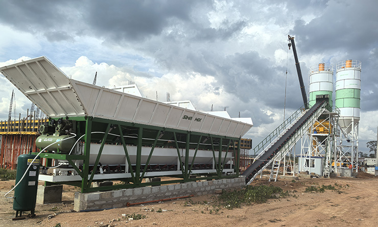 Successful Delivery of JS1000 Concrete Mixer Batch to Vietnam - Showcasing Superior Quality and Performance